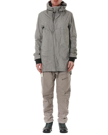Taichi Murakami Men Mountain Parka Semi Long Origami Sleeve Coat Herren Jacke ultra light 3 layer nylon waterproof dusty white hide m 5