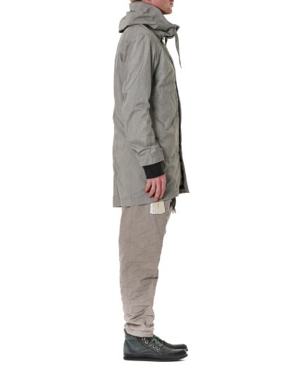 Taichi Murakami Men Mountain Parka Semi Long Origami Sleeve Coat Herren Jacke ultra light 3 layer nylon waterproof dusty white hide m 7