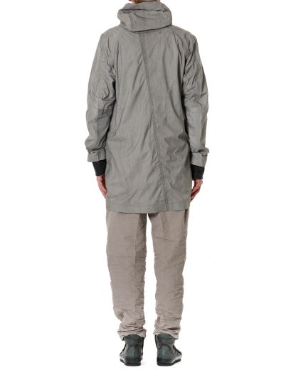 Taichi Murakami Men Mountain Parka Semi Long Origami Sleeve Coat Herren Jacke ultra light 3 layer nylon waterproof dusty white hide m 8
