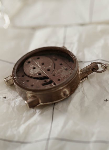 Taichi Murakami Others Watchcase Necklace men women unisex oxidised pure 925 sterling silver hide m 2