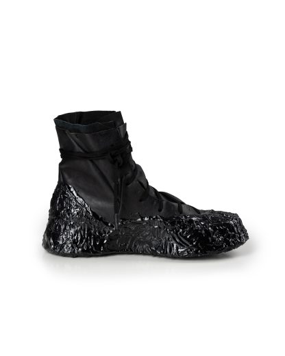 LEON EMANUEL BLANCK DIS M FWHTS 01 Men Distortion Featherweight High Top Sneaker Symbiosis Sole Herren Shoe Schuh horse leather black hide m 4