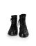 LEON EMANUEL BLANCK DIS M FWHTS 01 Men Distortion Featherweight High Top Sneaker Symbiosis Sole Herren Shoe Schuh horse leather black hide m 5