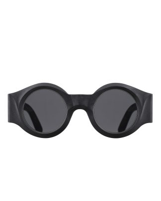 RIGARDS UMA WANG RG00UW16 Sun Glasses Eyewear Sonnenbrille Brille natural horn black dark grey lens hide m 1