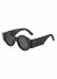 RIGARDS UMA WANG RG00UW16 Sun Glasses Eyewear Sonnenbrille Brille natural horn black dark grey lens hide m 2