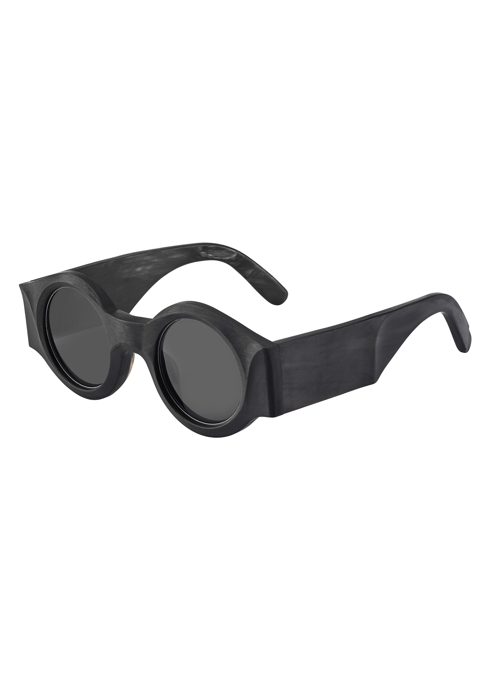 RIGARDS UMA WANG RG00UW16 Sun Glasses Eyewear Sonnenbrille Brille natural horn black dark grey lens hide m 2