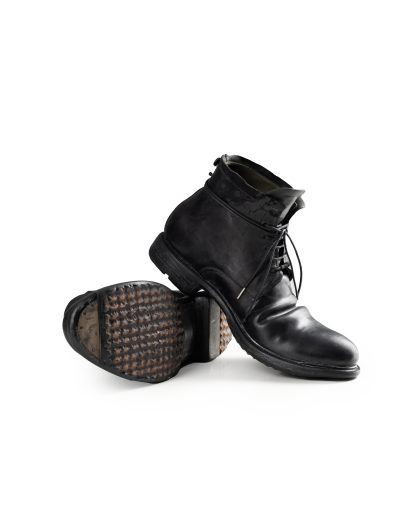 LAYER 0 1.5 H13 Men Ankle Boot Herren Schuh Shoe Stiefel goodyear rubber sole shell cordovan rev black hide m 1