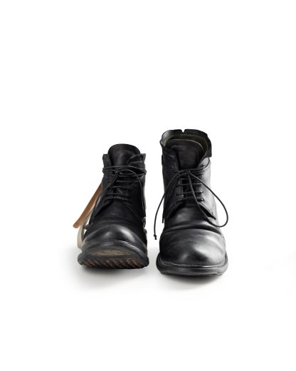LAYER 0 1.5 H13 Men Ankle Boot Herren Schuh Shoe Stiefel goodyear rubber sole shell cordovan rev black hide m 5