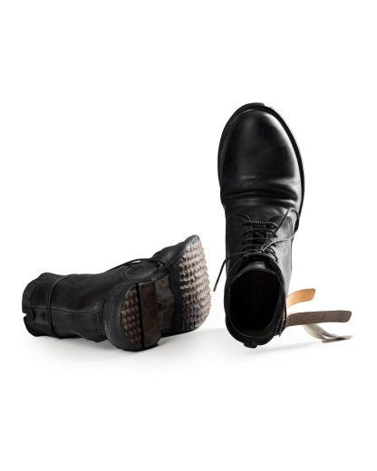 LAYER 0 1.5 H13 Men Ankle Boot Herren Schuh Shoe Stiefel goodyear rubber sole shell cordovan rev black hide m 8
