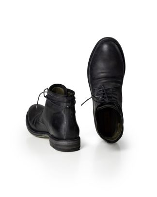 LAYER 0 1.5 H13 Men Ankle Boot Herren Schuh Stiefel Shoe goodyear horse cordovan leather black hide m 1