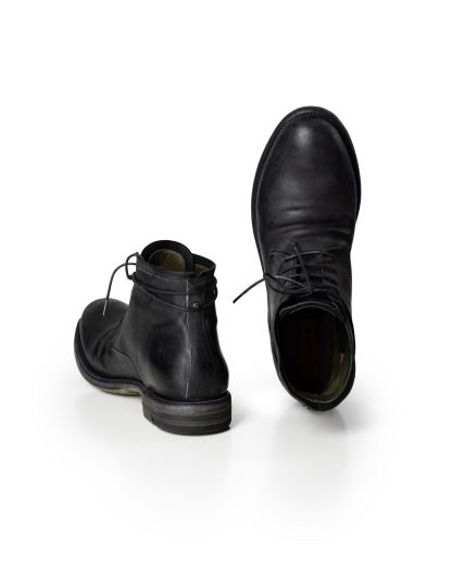 LAYER 0 1.5 H13 Men Ankle Boot Herren Schuh Stiefel Shoe goodyear horse cordovan leather black hide m 1