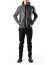 LEON EMANUEL BLANCK DIS M AJHO 01 Men Distortion Hooded Aviator Jacket calf leather dark grey hide m 6