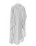 LEON EMANUEL BLANCK DIS M PONCHO 01 Men Distortion Poncho virgin wool cashmere black hide m 2