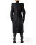 LEON EMANUEL BLANCK DIS M PSC 01 Men Distortion Power Shoulder Coat merino wool black hide m 10