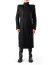 LEON EMANUEL BLANCK DIS M PSC 01 Men Distortion Power Shoulder Coat merino wool black hide m 5