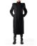LEON EMANUEL BLANCK DIS M PSC 01 Men Distortion Power Shoulder Coat merino wool black hide m 7