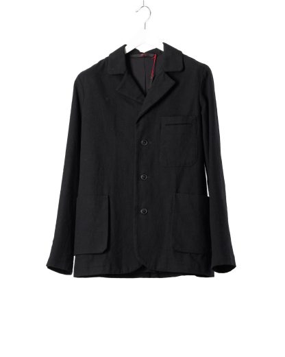 M.A+ Maurizio Amadei J272 CWP2 Men 4 Pocket 4 Button Jacket Herren Jacke Blazer cotton wool polyamide black hide m 1