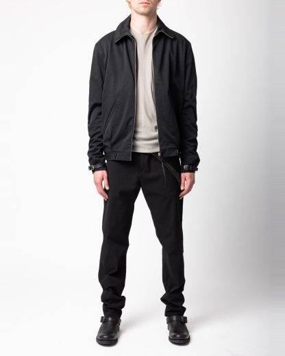 MA+ Maurizio Amadei J411Z NM Men Bomber Jacket Herren Jacke nylon black hide m 3