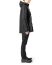 LABEL UNDER CONSTRUCTION 44FJC225 P140 BK Hidden In Side Band Windbreaker Men Jacket Herren Jacke waxed cotton black hide m 7