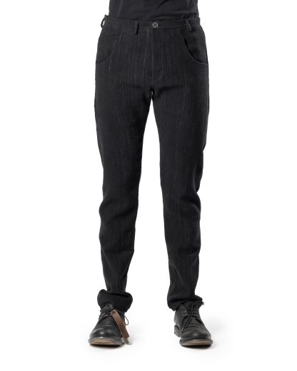 LABEL UNDER CONSTRUCTION 44FPN169 AFR Men One Cut Hybrid Jeans Pants Herren Hose cotton dark grey hide m 3