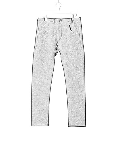 LABEL UNDER CONSTRUCTION 44FPN169 Men One Cut Hybrid Jeans Pants Trousers Herren Hose cotton black hide m 2