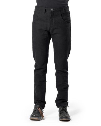 LABEL UNDER CONSTRUCTION 44FPN169 Men One Cut Hybrid Jeans Pants Trousers Herren Hose cotton black hide m 3