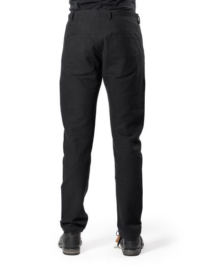 LABEL UNDER CONSTRUCTION 44FPN169 Men One Cut Hybrid Jeans Pants Trousers Herren Hose cotton black hide m 5