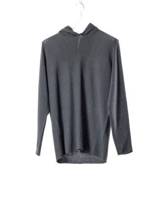 LABEL UNDER CONSTURCTION 44YSW212 Men Hoodie Arched Shoulder Sweater Herren Pullover Pulli cashmere grey blue hide m 11