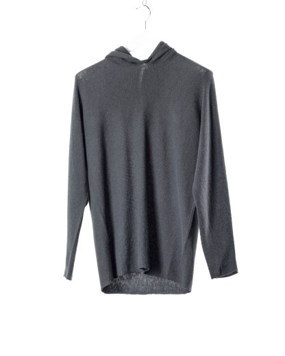 LABEL UNDER CONSTURCTION 44YSW212 Men Hoodie Arched Shoulder Sweater Herren Pullover Pulli cashmere grey blue hide m 11