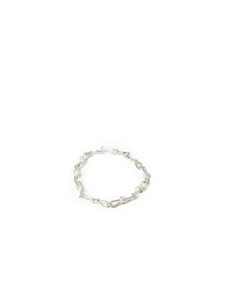 MA+ Maurizio Amadei ABINF Twisted Chain Bracelet Armkette 925 sterling silver hide m 1