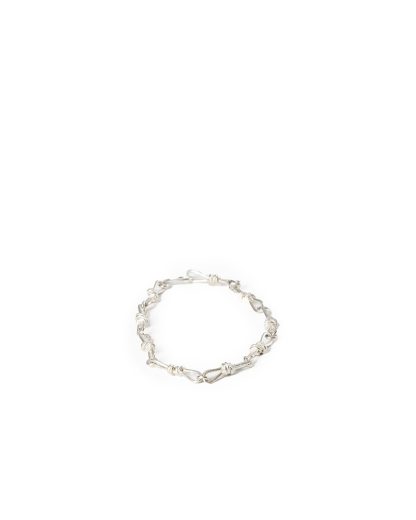 MA+ Maurizio Amadei ABINF Twisted Chain Bracelet Armkette 925 sterling silver hide m 1