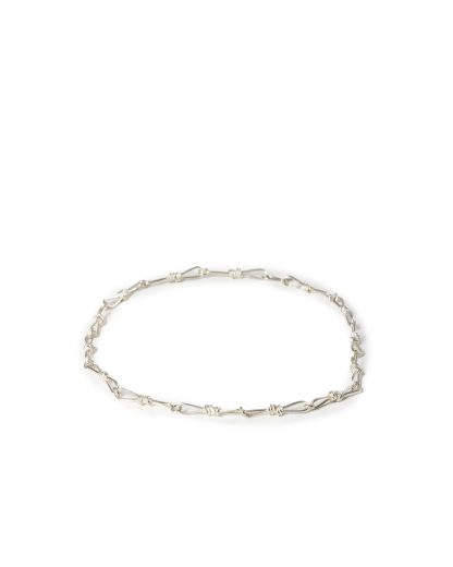 MA+ Maurizio Amadei ACINF Twisted Chain Necklace Halskette 925 sterling silver hide m 1