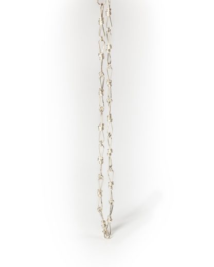 MA+ Maurizio Amadei ACINF Twisted Chain Necklace Halskette 925 sterling silver hide m 2
