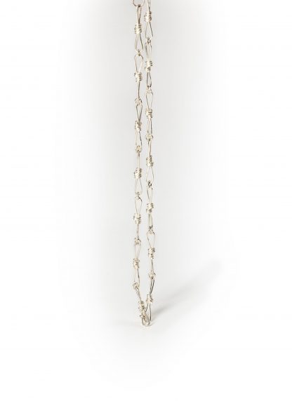 MA+ Maurizio Amadei ACINF Twisted Chain Necklace Halskette 925 sterling silver hide m 2