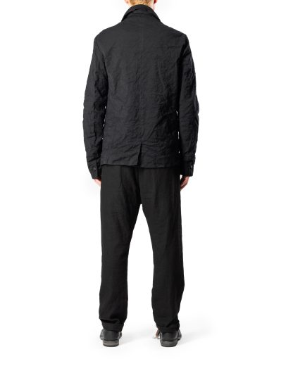 POEME BOHEMIEN GB 18 T 410 99 Men Shirt Jacket Lined Herren Jacke Blazer cotton wool mtf elastan black hide m 7