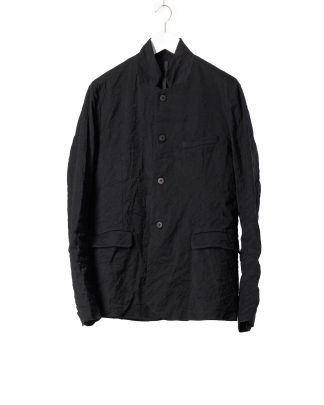 POEME BOHEMIEN GI 02 T 410 99 Men Unconstructed Jacket Lined Herren Jacke Blazer cotton wool mtf elastan black hide m 11