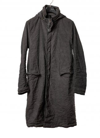 POEME BOHEMIEN PA 10 T 120 85 Men Unlined Military Parka Herren Jacke Coat Jacket cotton linen mtf ea dark grey hide m 1