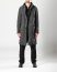 POEME BOHEMIEN PA 10 T 120 85 Men Unlined Military Parka Herren Jacke Coat Jacket cotton linen mtf ea dark grey hide m 3