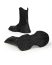 LEON EMANUEL BLANCK DIS M HYBRID 01 Men Distortion Hybrid Sneaker Herren Schuhe Shoe Boot horse leather black hide m 9