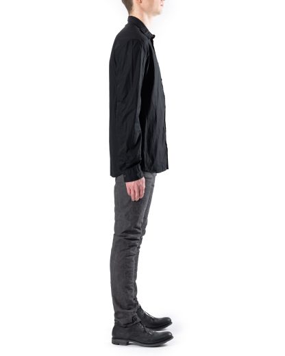 POEME BOHEMIEN SH 17 T 211 99 Men Slim Fit Shirt Herren Hemd cotton black hide m 4
