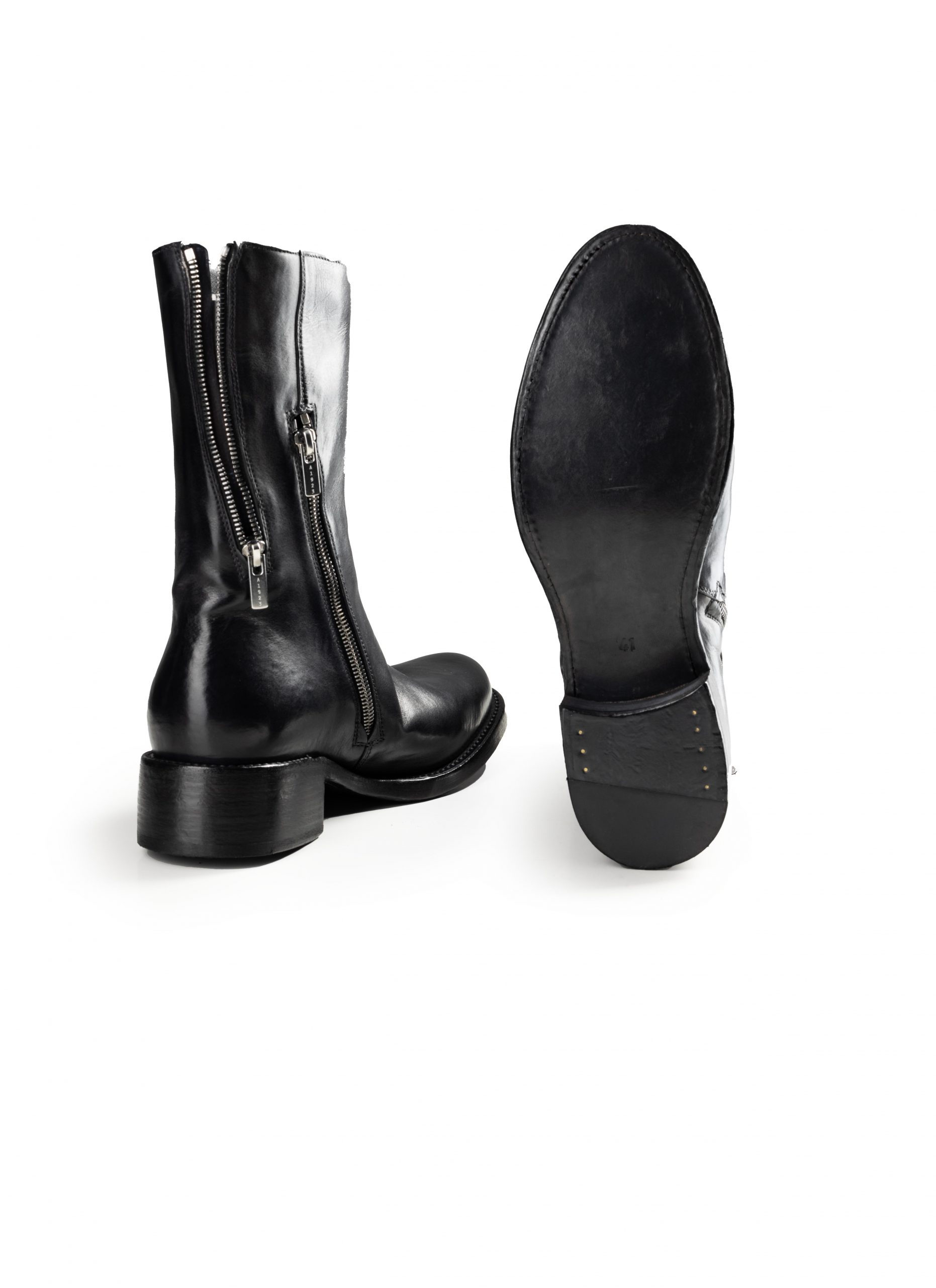 hide-m | A DICIANNOVEVENTITRE A1923 Zip Boot ST41, black