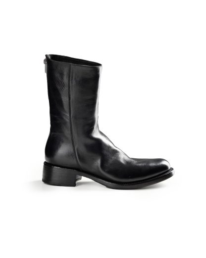 A DICIANNOVEVENTITRE A1923 AUGUSTA ST3 Men Double Zip Boot Herren Schuh Shoe Stiefel goodyear clean kangaroo leather black hide m 3