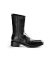 A DICIANNOVEVENTITRE A1923 AUGUSTA ST3 Men Double Zip Boot Herren Schuh Shoe Stiefel goodyear clean kangaroo leather black hide m 3