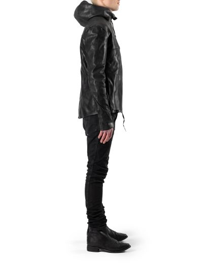 MA+ Maurizio Amadei macross J224HZ CU.R 1.0 Men Relaxed Aviator Jacket Herren Jacke horse rev leather exclusive exclusively full black hide m 7