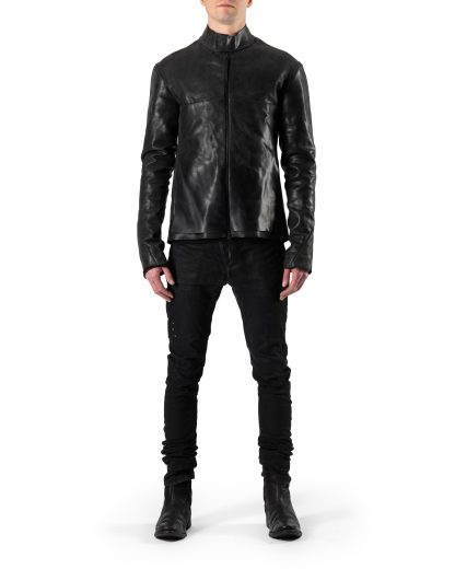 MA+ Maurizio Amadei macross J224Z CU.R 1.0 Men Relaxed Biker Jacket Herren Jacke horse rev leather exclusive exclusively full black hide m 5