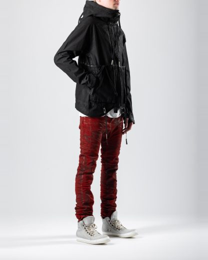 BORIS BIDJAN SABERI BBS OUTDOOR JACKET5 FDA10009 men zip hoodie jacket herren jacke cotton black hide m 7