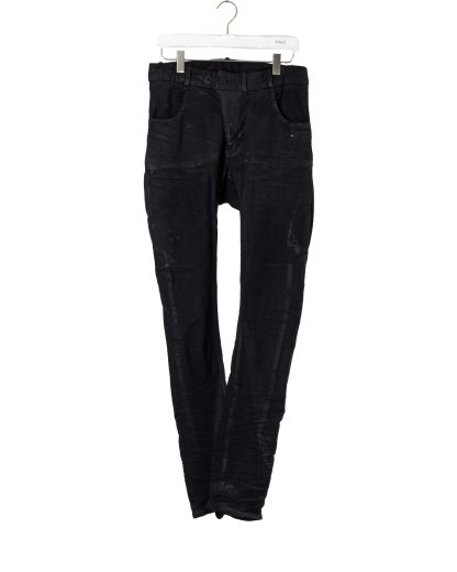 BORIS BIDJAN SABERI BBS P13TF F1939 men pants herren hose jeans exclusively cotton ly full black hide m 1