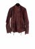 BORIS BIDJAN SABERI J4 FMM20002 men horse leather jacket herren leder jacke exclusive dried blood red hide m 10