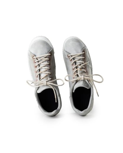 ADICIANNOVEVENTITRE A1923 AUGUSTA SM1 Men Sneaker Herren Schuh light grey horse leather white rubber hide m 1