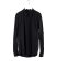 BORIS BIDJAN SABERI SHIRT7 F1501M men shirt herren hemd cotton linen ea black hide m 1