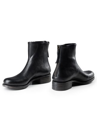 EMATYTE ST M 394 B Men One Piece Back Zip Boot Herren Schuh Stiefel Shoe horse leather black hide m 1